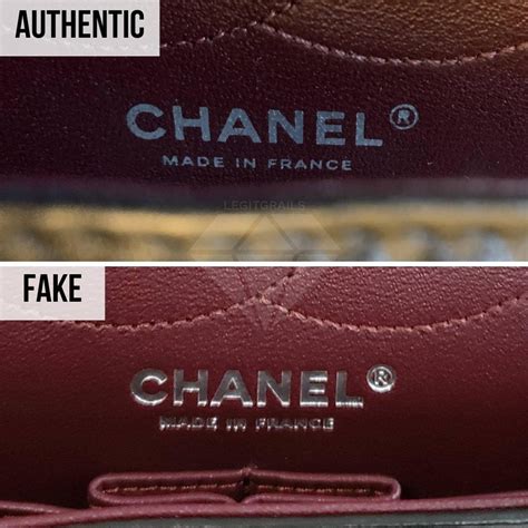 chanel 2.55 come riconoscere l'originale|How To Spot Real Vs Fake Chanel 2.5.